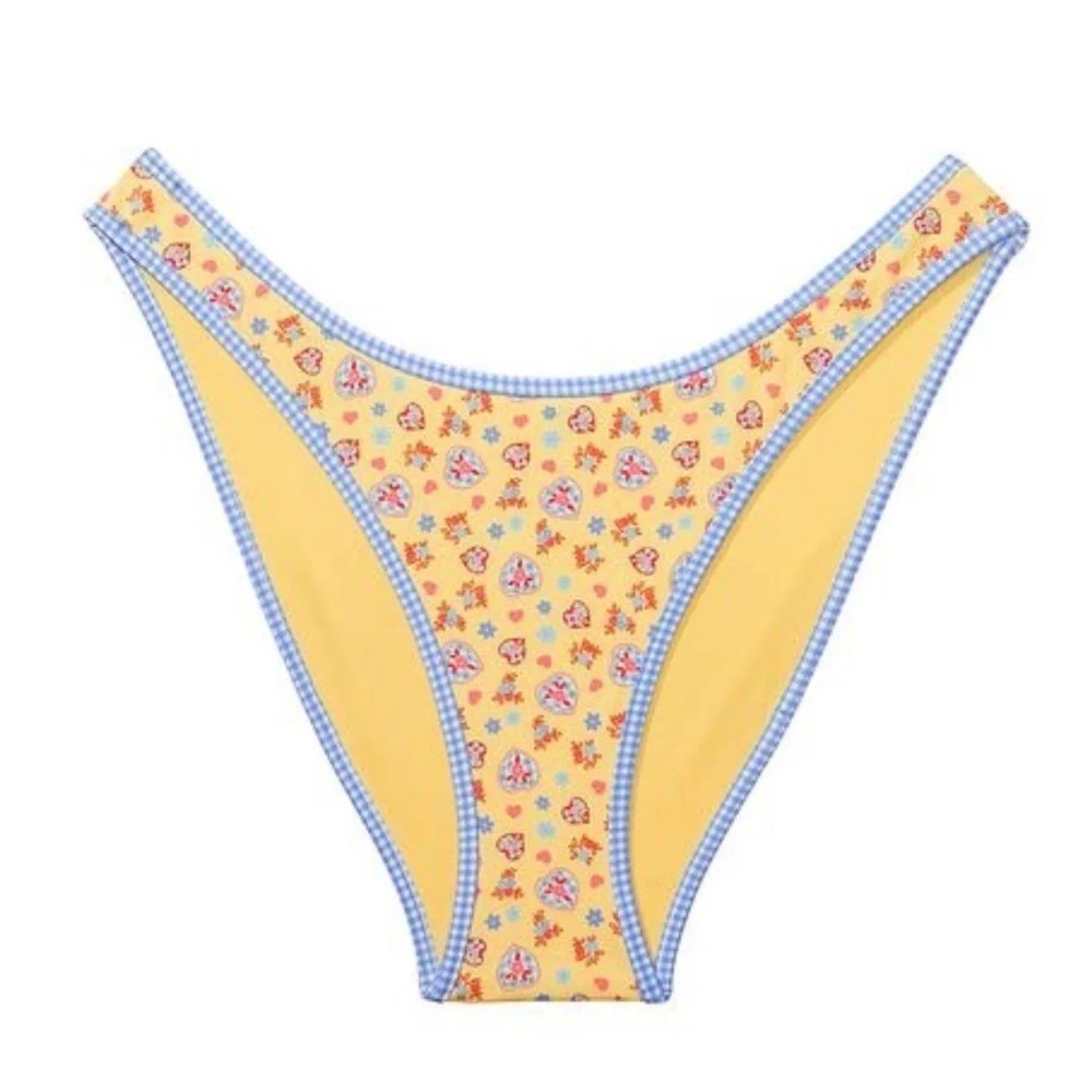 New! Pink by Victorias Secret Golden Hour Bikini Bottom 31489